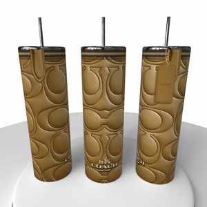 Purse/Bag Mug or Skinny Steel Tumbler with Straw