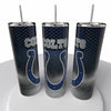 Smoke Logo Sports NFL Skinny Steel Tumbler with Straw, 20oz - Creative Works Crafts