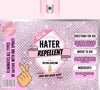 “Hater Repellent" Skinny Steel Tumbler with Straw - Creative Works Crafts