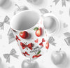 Summer Fruits Purse/Bag Mug or Skinny Steel Tumbler with Straw