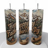 Happy Father’s Day Skinny Steel Tumbler with Straw, 20oz