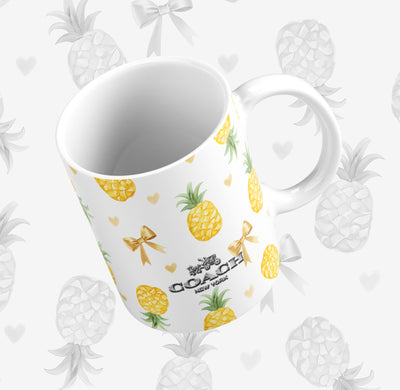 Summer Fruits Purse/Bag Mug or Skinny Steel Tumbler with Straw
