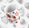 Summer Fruits Purse/Bag Mug or Skinny Steel Tumbler with Straw