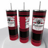 Budweiser Sports NFL Skinny Steel Tumbler with Straw, 20oz - Creative Works Crafts
