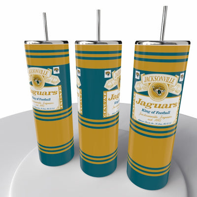 Budweiser Sports NFL Skinny Steel Tumbler with Straw, 20oz - Creative Works Crafts