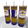 Budweiser Sports NFL Skinny Steel Tumbler with Straw, 20oz - Creative Works Crafts