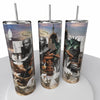 DMX Skinny Steel Tumbler with Straw - Creative Works Crafts