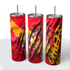 Fabric Rip Claw NFL Skinny Steel Tumbler with Straw, 20oz - Creative Works Crafts