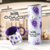 Summer Fruits Purse/Bag Mug or Skinny Steel Tumbler with Straw