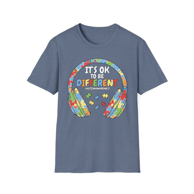 It's Ok to Be Different Autism T-Shirt - Creative Works Crafts