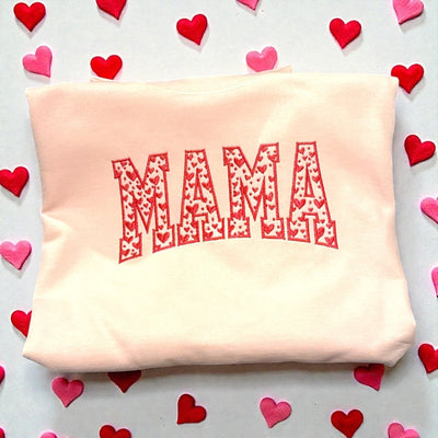 Mama Embroidered Shirt - Creative Works Crafts