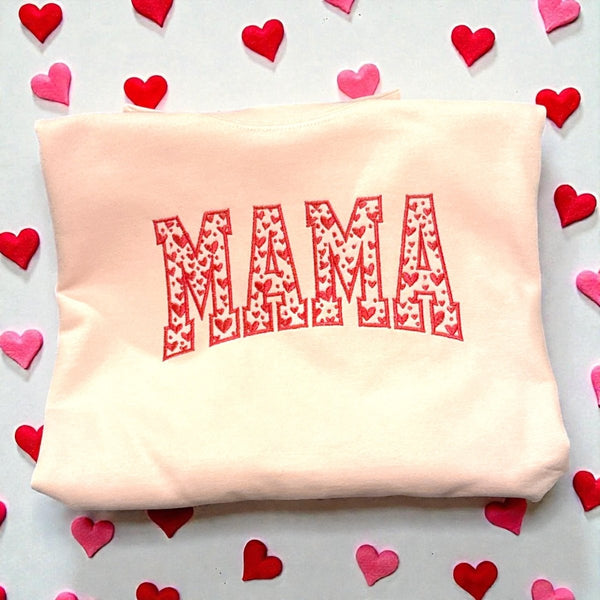 Mama Embroidered Shirt - Creative Works Crafts