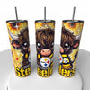 NFL Highland Cow Skinny Steel Tumbler with Straw, 20oz - Creative Works Crafts