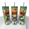 NFL Highland Cow Skinny Steel Tumbler with Straw, 20oz - Creative Works Crafts