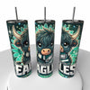 NFL Highland Cow Skinny Steel Tumbler with Straw, 20oz - Creative Works Crafts