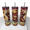 NFL Highland Cow Skinny Steel Tumbler with Straw, 20oz - Creative Works Crafts