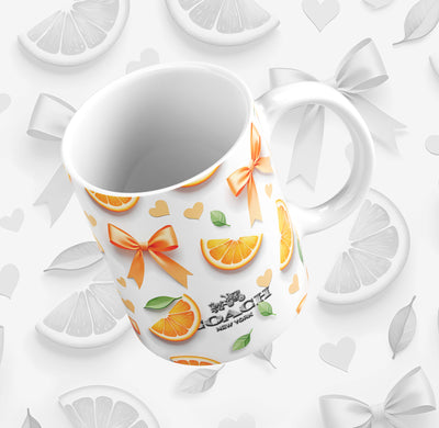 Summer Fruits Purse/Bag Mug or Skinny Steel Tumbler with Straw