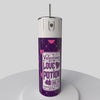 Valentines Love Potion Skinny Steel Tumbler with Straw