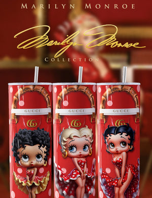 Purse/Bag B Boop Skinny Steel Tumbler with Straw