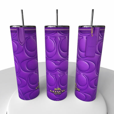 Purse/Bag Mug or Skinny Steel Tumbler with Straw - Creative Works Crafts