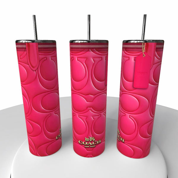 Purse/Bag Mug or Skinny Steel Tumbler with Straw - Creative Works Crafts