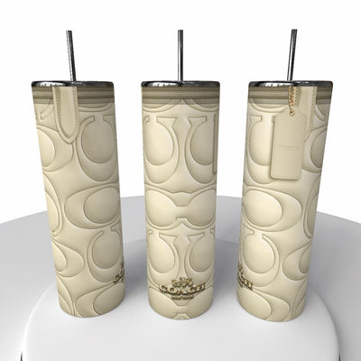 Purse/Bag Mug or Skinny Steel Tumbler with Straw - Creative Works Crafts