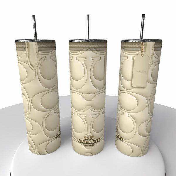 Purse/Bag Mug or Skinny Steel Tumbler with Straw - Creative Works Crafts