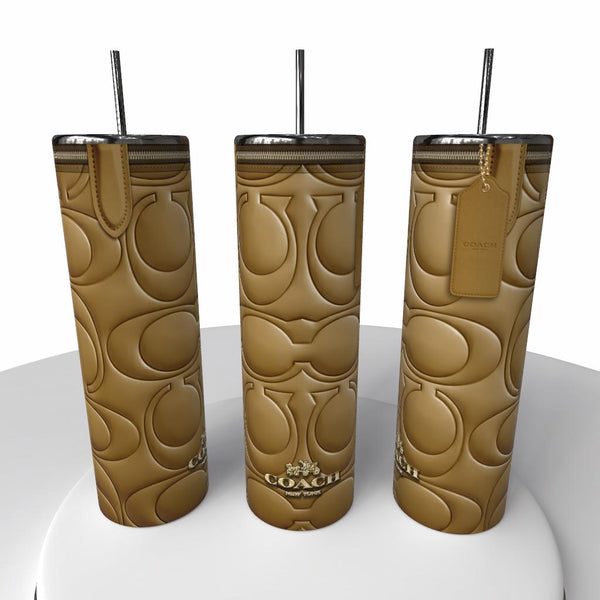 Purse/Bag Mug or Skinny Steel Tumbler with Straw - Creative Works Crafts