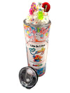 Sweets Skinny Steel Tumbler with Straw - Creative Works Crafts