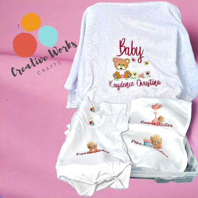 Personalized Baby Box - Creative Works Crafts