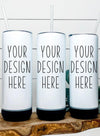 Personalized Bluetooth Speaker Tumbler With Lid and Straw, 20oz. - Creative Works Crafts